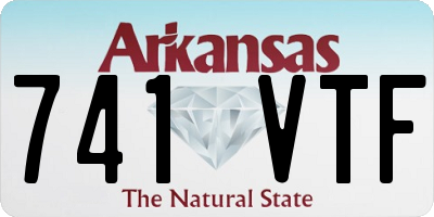 AR license plate 741VTF
