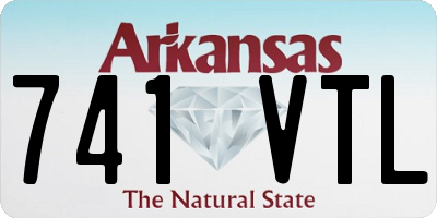 AR license plate 741VTL