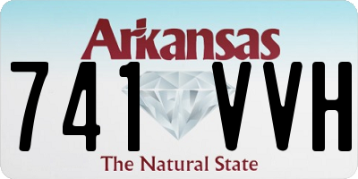AR license plate 741VVH