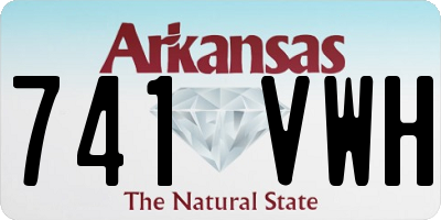 AR license plate 741VWH