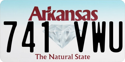AR license plate 741VWU