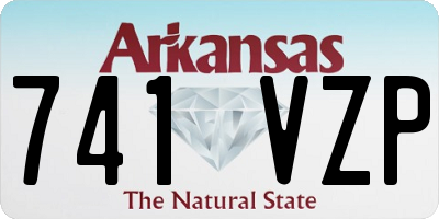AR license plate 741VZP