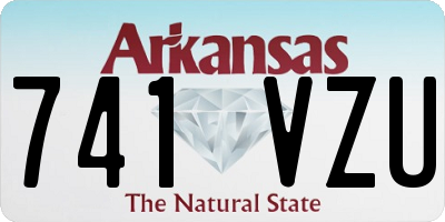 AR license plate 741VZU