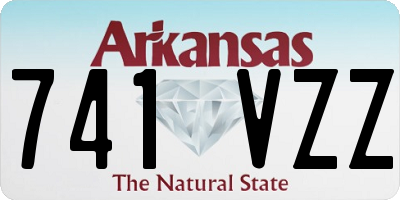 AR license plate 741VZZ