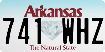 AR license plate 741WHZ