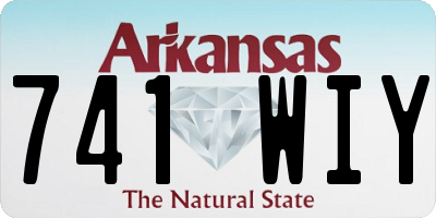 AR license plate 741WIY