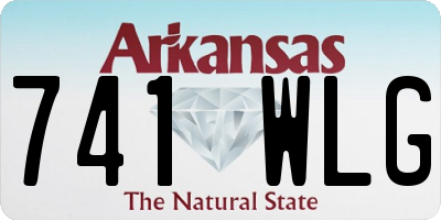 AR license plate 741WLG