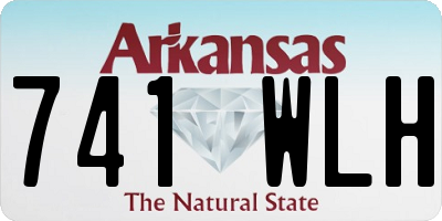 AR license plate 741WLH