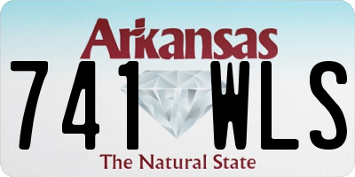 AR license plate 741WLS