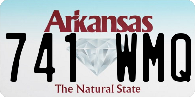 AR license plate 741WMQ