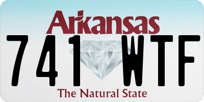 AR license plate 741WTF