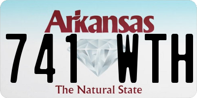 AR license plate 741WTH