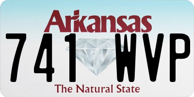 AR license plate 741WVP