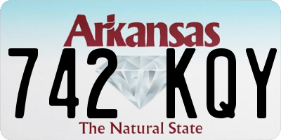 AR license plate 742KQY