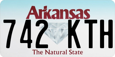 AR license plate 742KTH