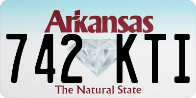 AR license plate 742KTI