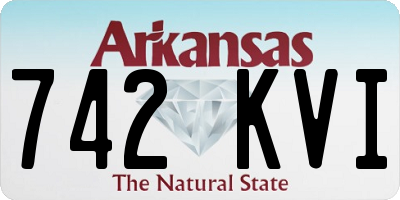 AR license plate 742KVI