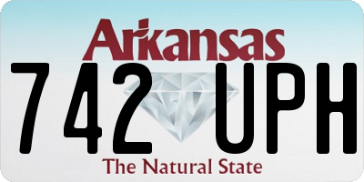 AR license plate 742UPH