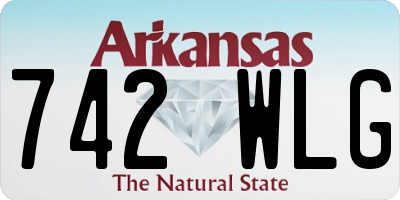 AR license plate 742WLG