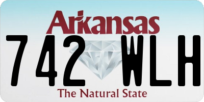 AR license plate 742WLH
