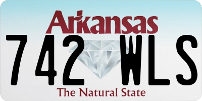 AR license plate 742WLS