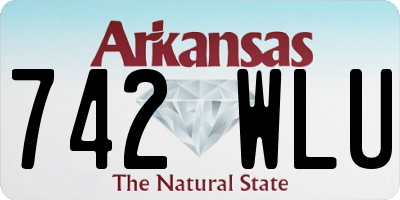 AR license plate 742WLU