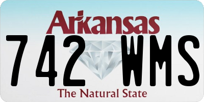 AR license plate 742WMS
