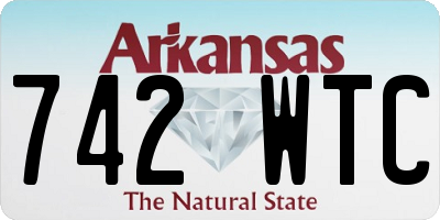 AR license plate 742WTC