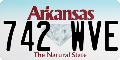 AR license plate 742WVE