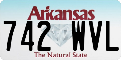 AR license plate 742WVL