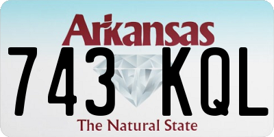 AR license plate 743KQL