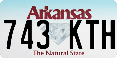AR license plate 743KTH
