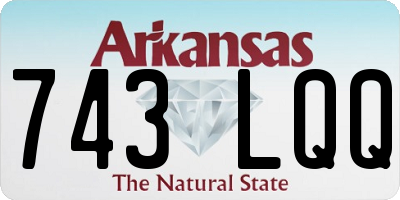 AR license plate 743LQQ