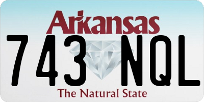AR license plate 743NQL