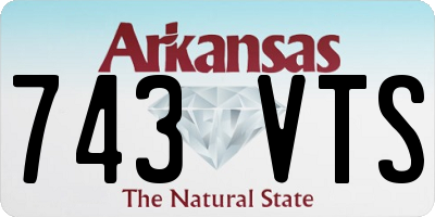 AR license plate 743VTS