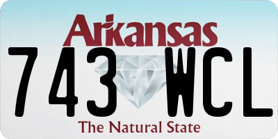 AR license plate 743WCL
