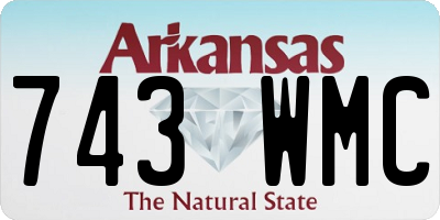 AR license plate 743WMC