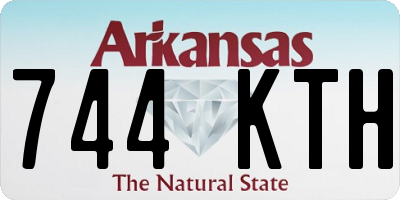 AR license plate 744KTH