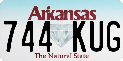 AR license plate 744KUG