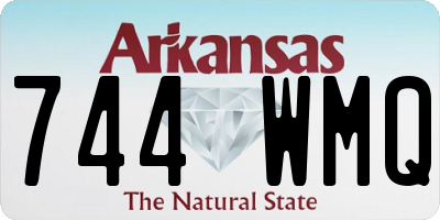 AR license plate 744WMQ