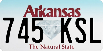 AR license plate 745KSL