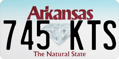 AR license plate 745KTS