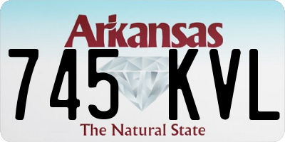 AR license plate 745KVL
