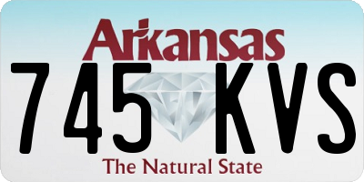 AR license plate 745KVS