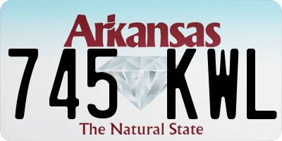 AR license plate 745KWL