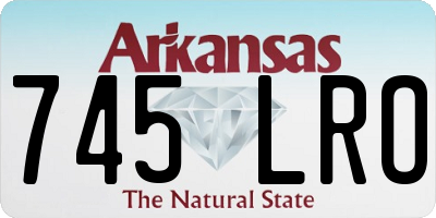 AR license plate 745LRO