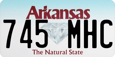 AR license plate 745MHC