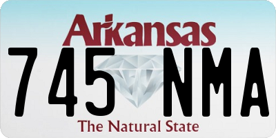 AR license plate 745NMA