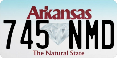 AR license plate 745NMD