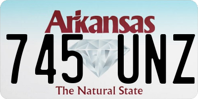 AR license plate 745UNZ